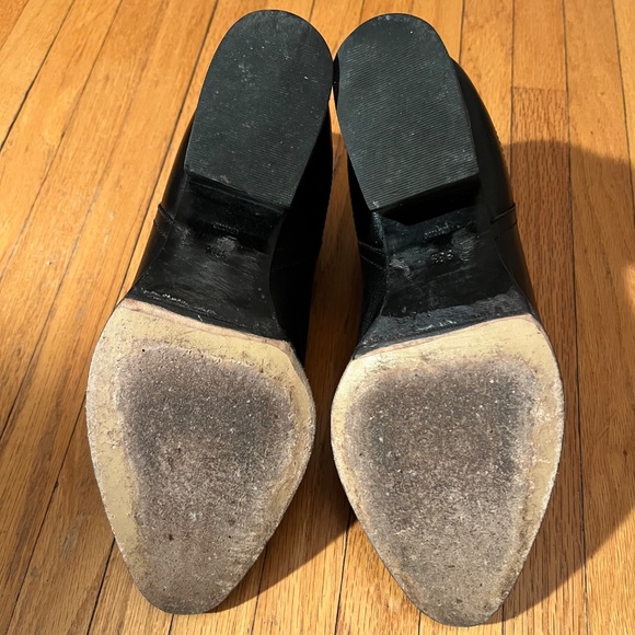 Alexander Wang Black Ankle Boots with Silver Accent - Picture 8 of 8